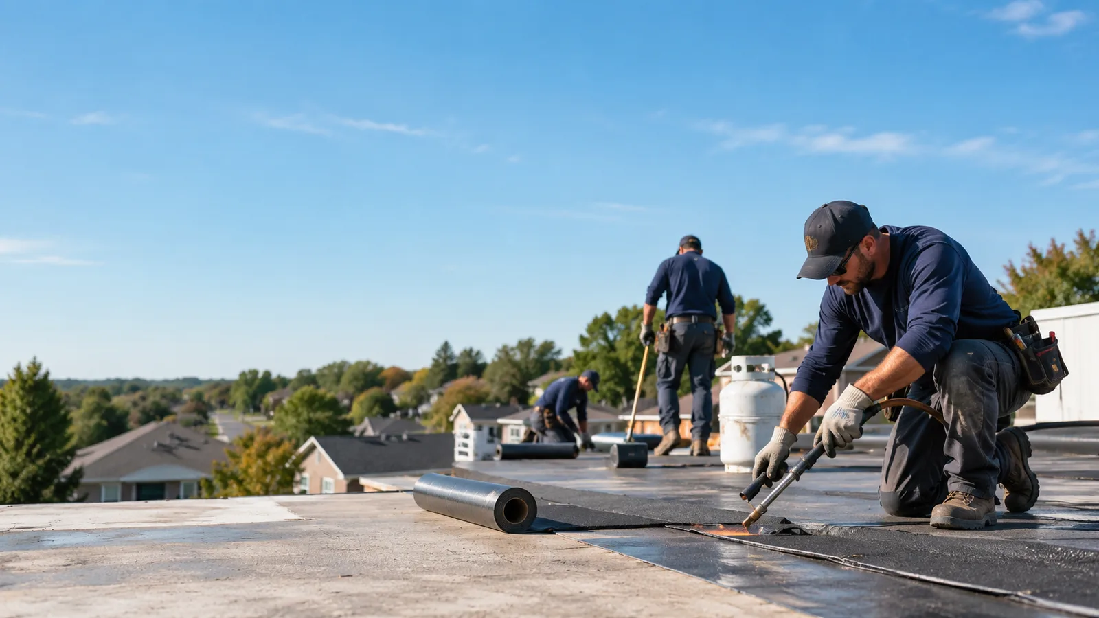 Flat Roof Leak Repair providers in Morral, OH